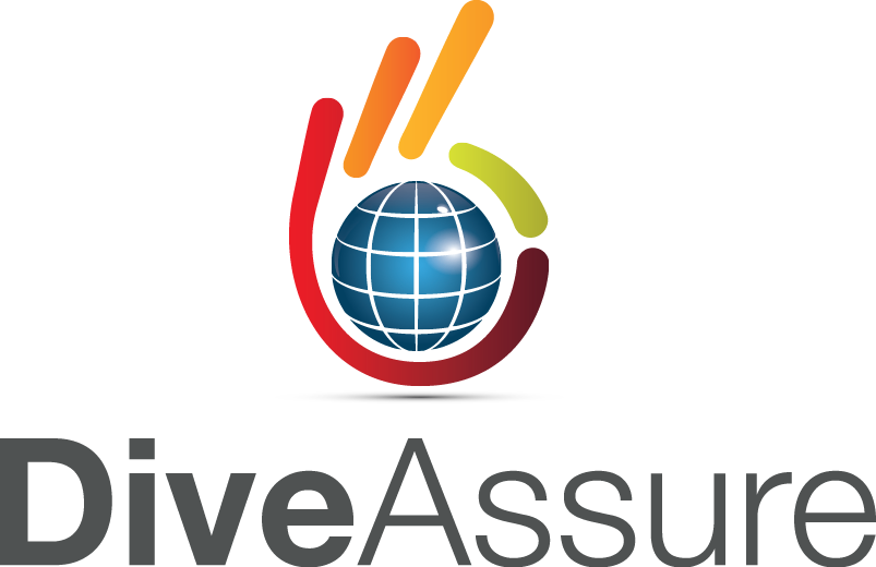 dive assure logo, scuba insurance with dive aran