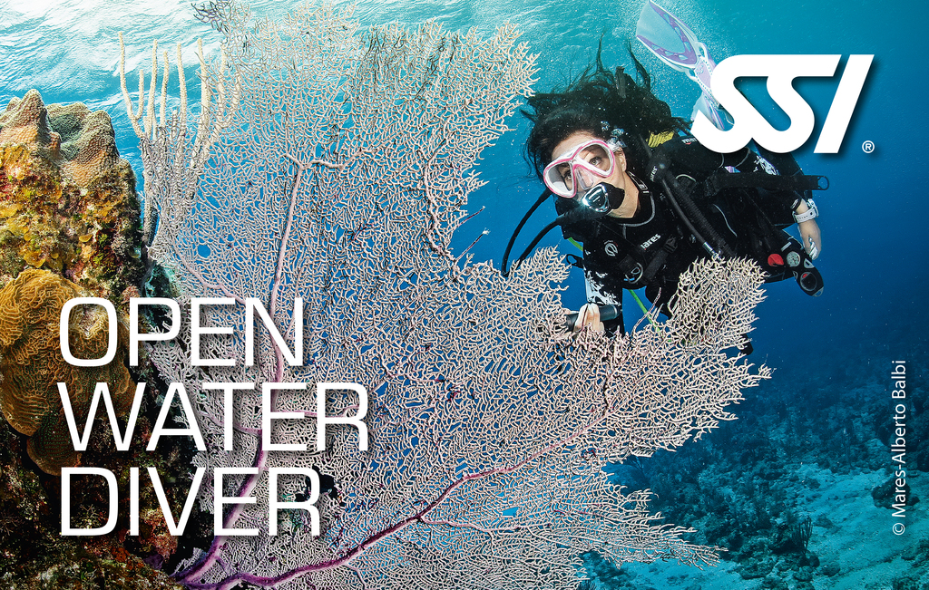 SSI open water diver certification card, Aran Islands 